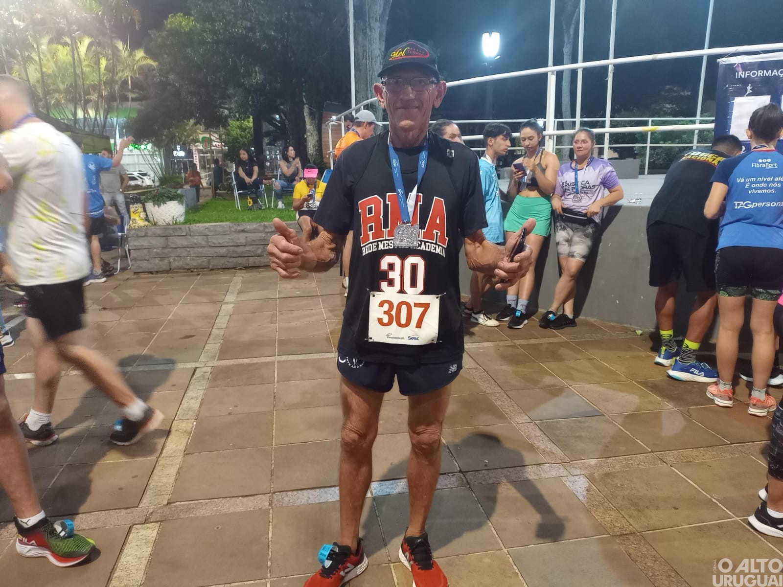 Mais de 150 atletas participam da Rústica de Planalto