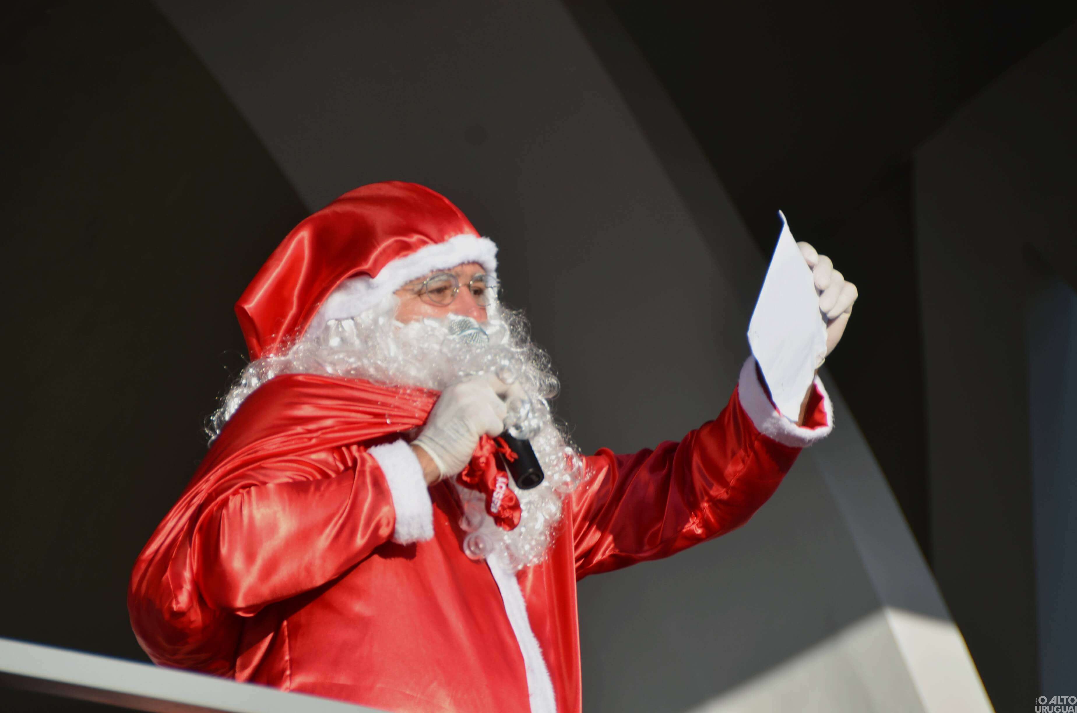 Chegada do Papai Noel marca o início da programação de Natal em Seberi