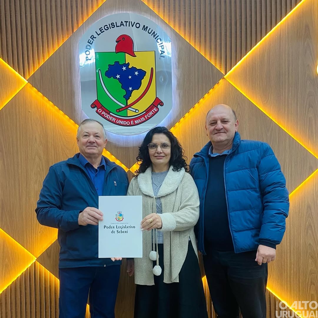 Vereador Júlio Gonchoroski assume a presidência do Legislativo de Seberi