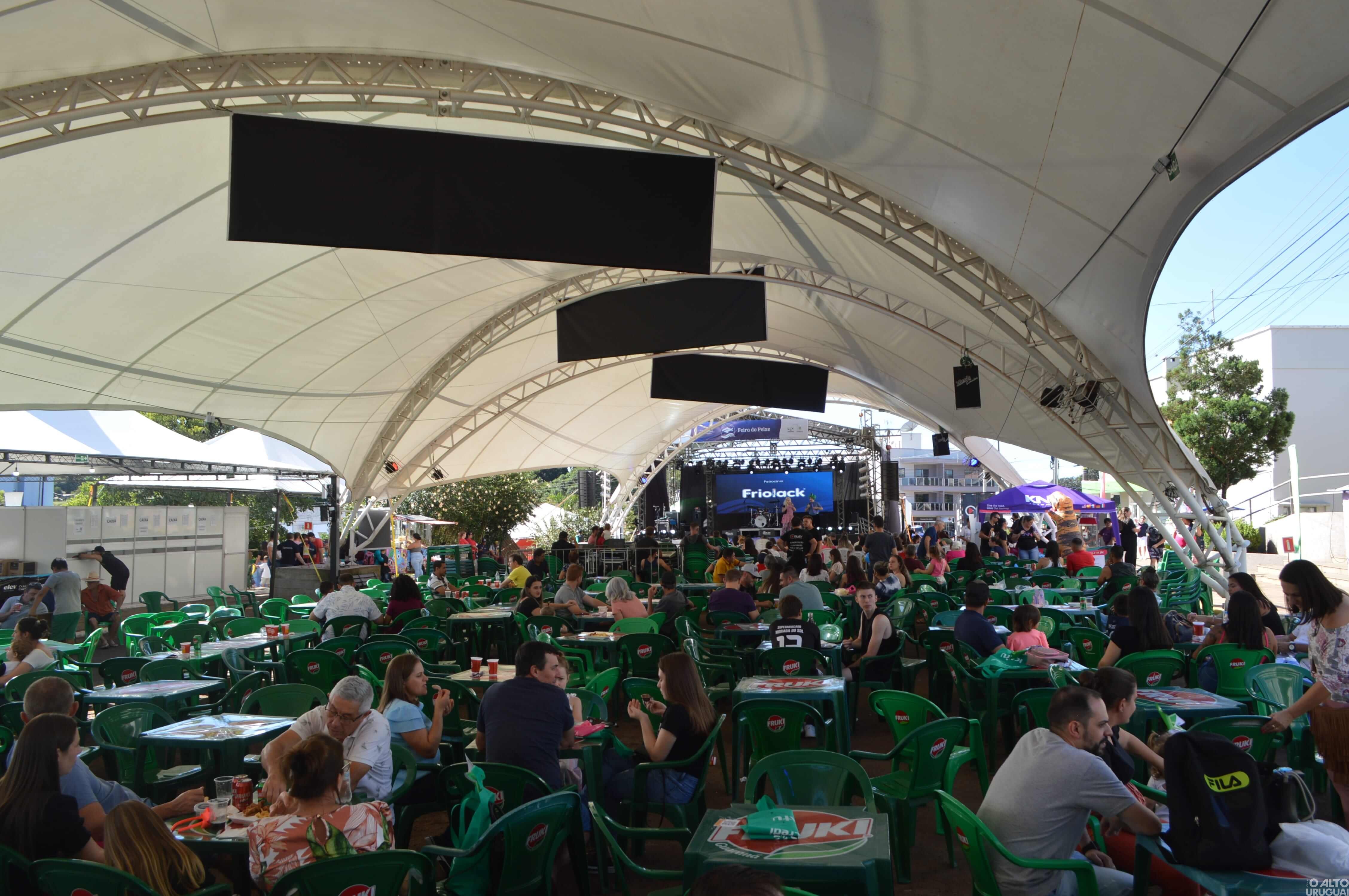 Feira do Peixe de Taquaruçu do Sul segue até o domingo