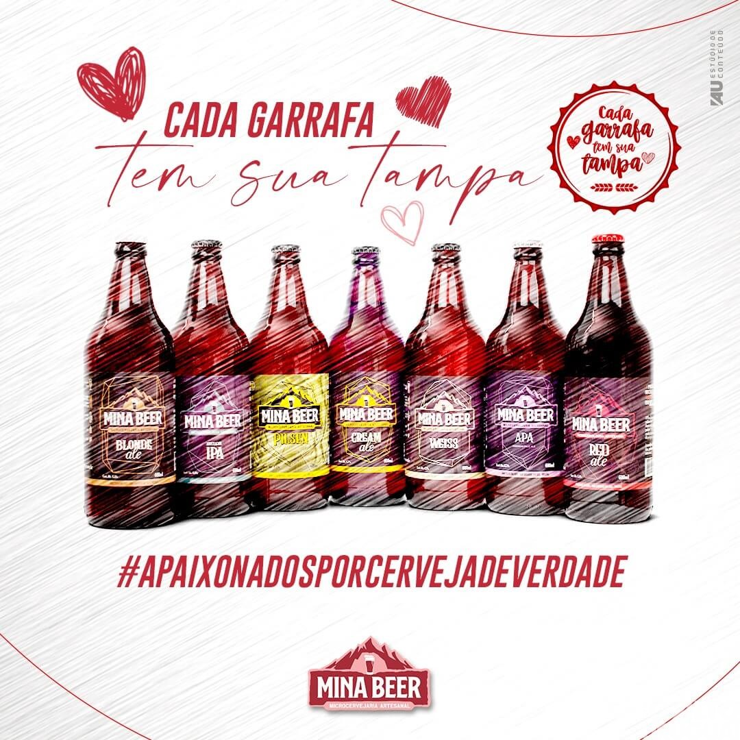 Mina Beer inicia campanha especial de Dia dos Namorados