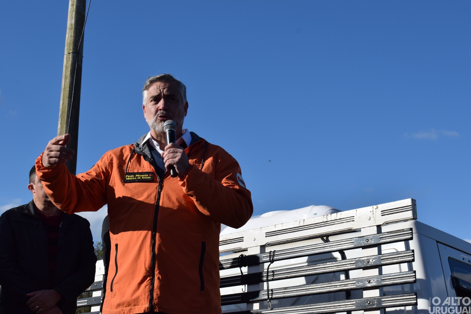 Ministro Paulo Pimenta cumpre agenda em Rodeio Bonito