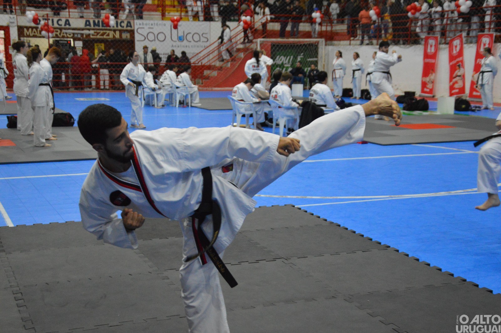 Torneio Estadual de Taekwondo reúne 300 atletas em FW