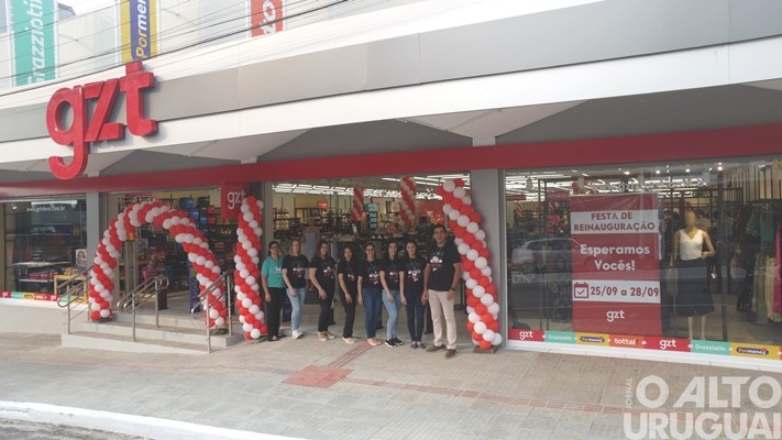 GZT reinaugura loja em Frederico Westphalen