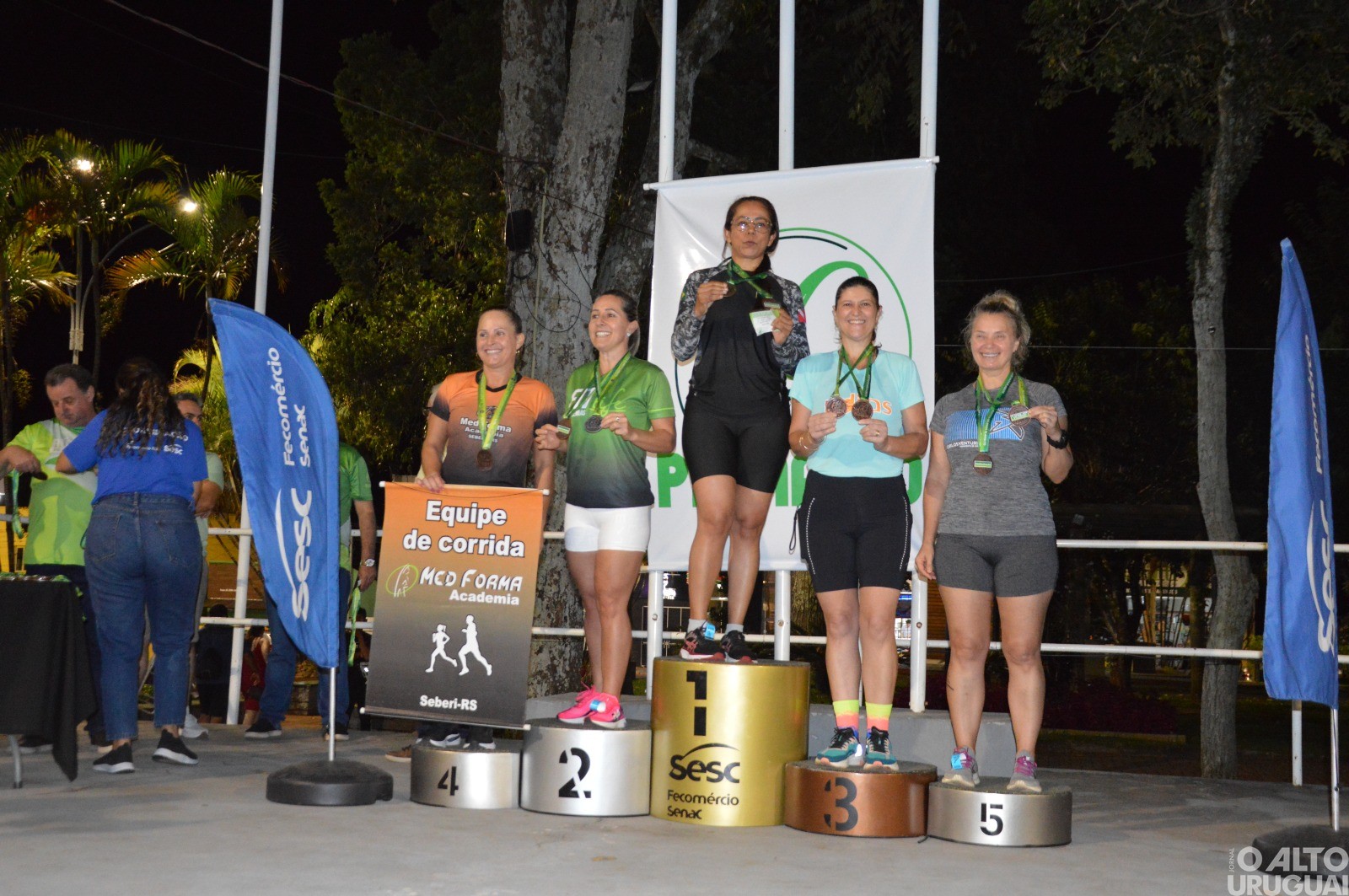 Rústica de aniversário de Planalto reúne 170 atletas