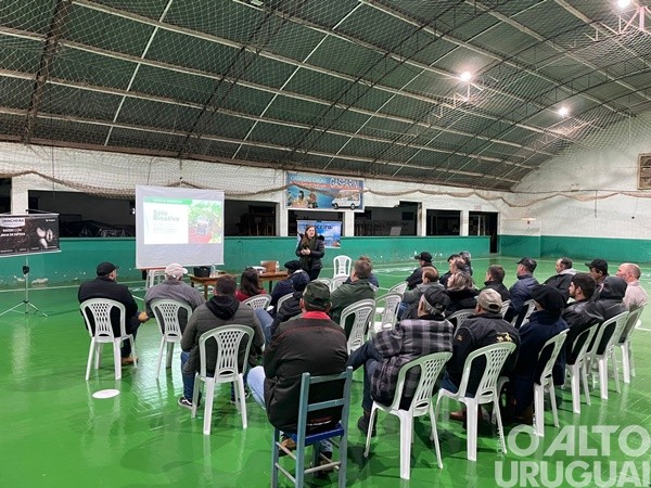 Produtores de Taquaruçu do Sul participam de encontro técnico