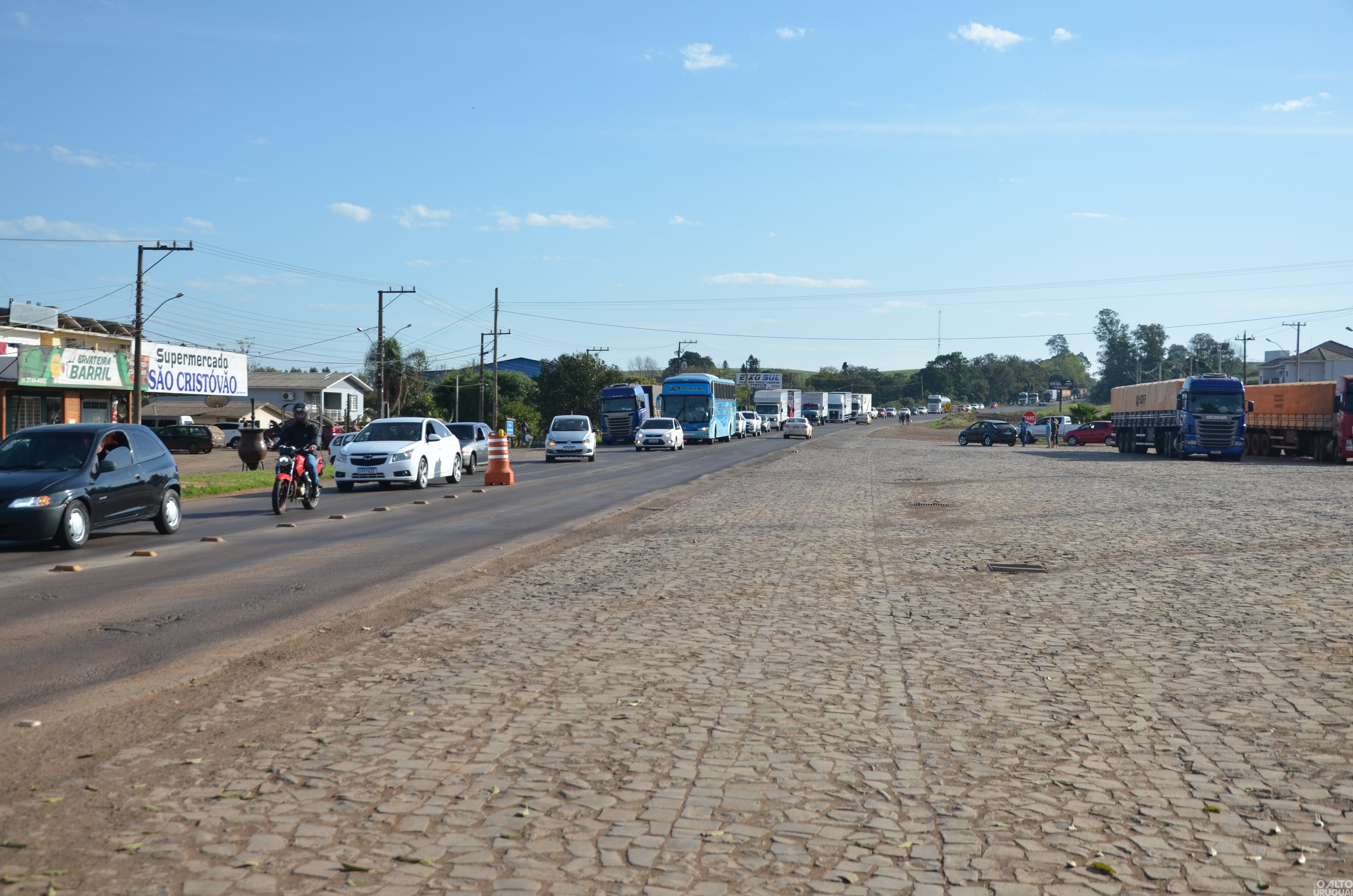Carreata e missa celebram São Cristóvão e Dia do Colono e Motorista em FW