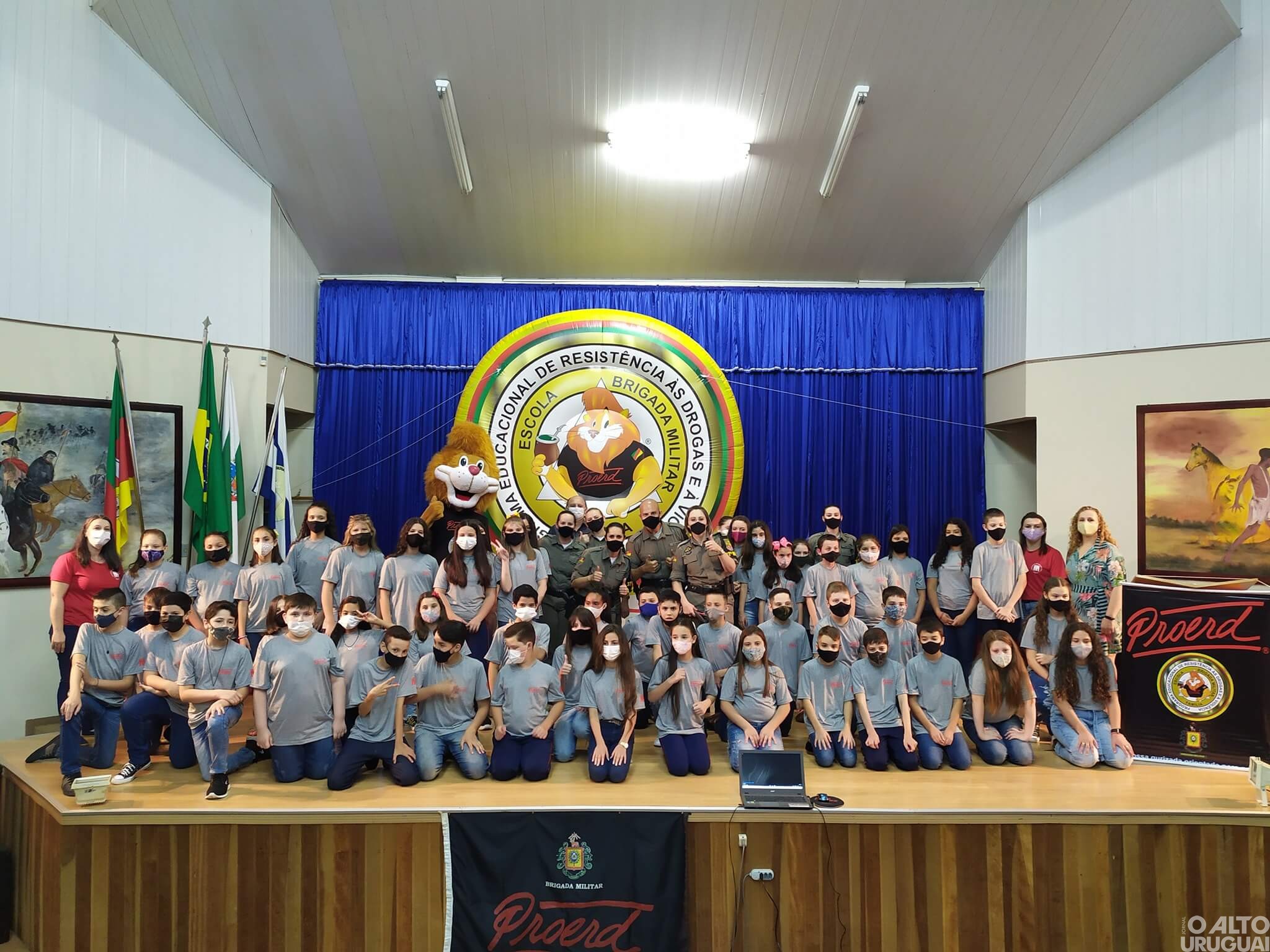 Turma do Proerd é formada em Seberi