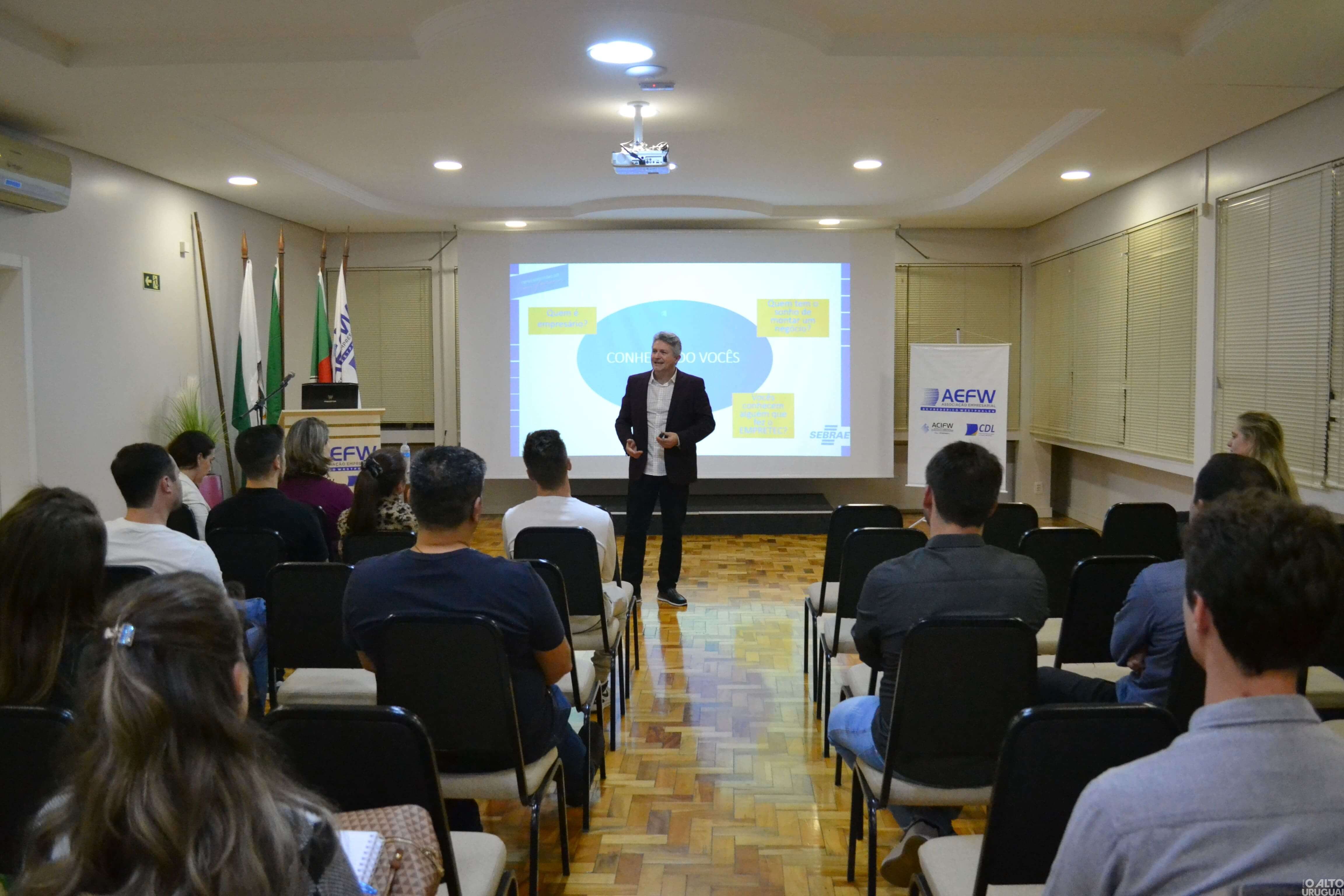 AEFW e Sebrae promovem Empretec em Frederico Westphalen