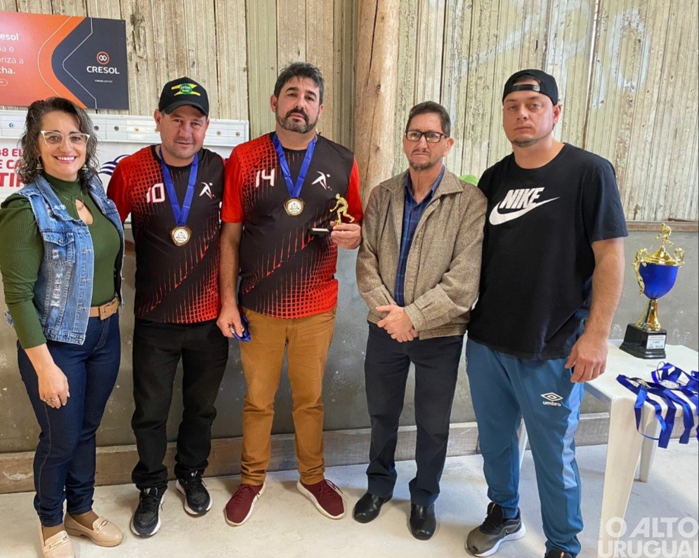 Campeões de bocha são definidos em Rodeio Bonito