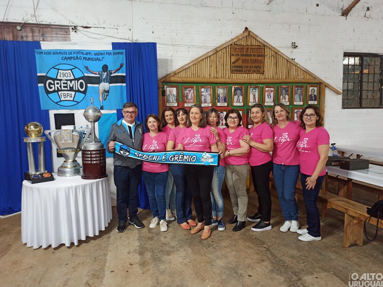 Consulados gremistas de Seberi realizam jantar beneficente