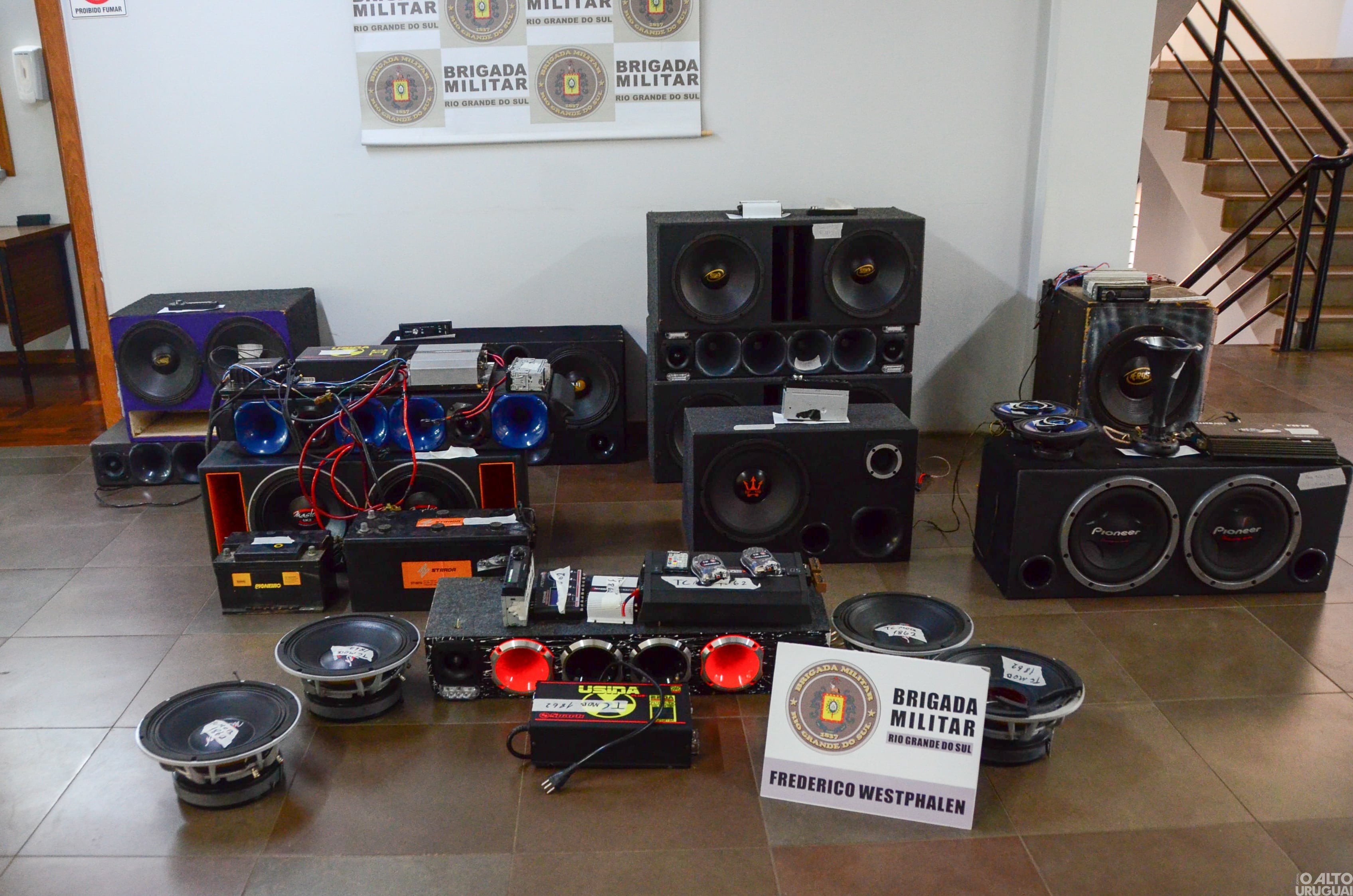 Mais de 70 equipamentos de som são apreendidos pela BM no último fim de semana