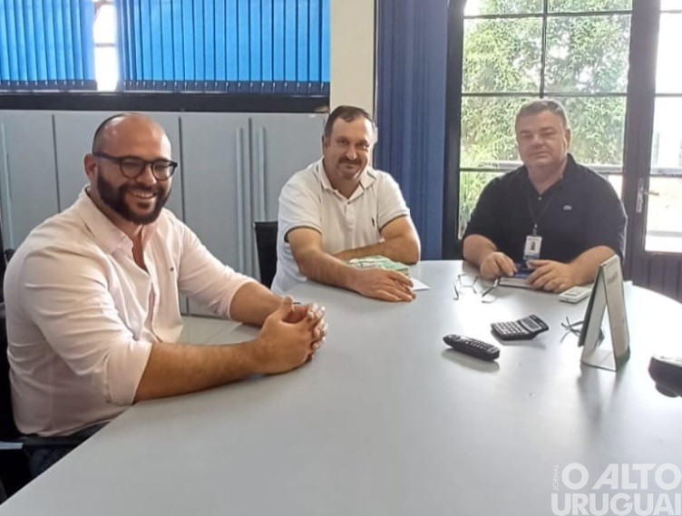 Prefeito de Vista Alegre recebe representantes da Emater/RS-Ascar