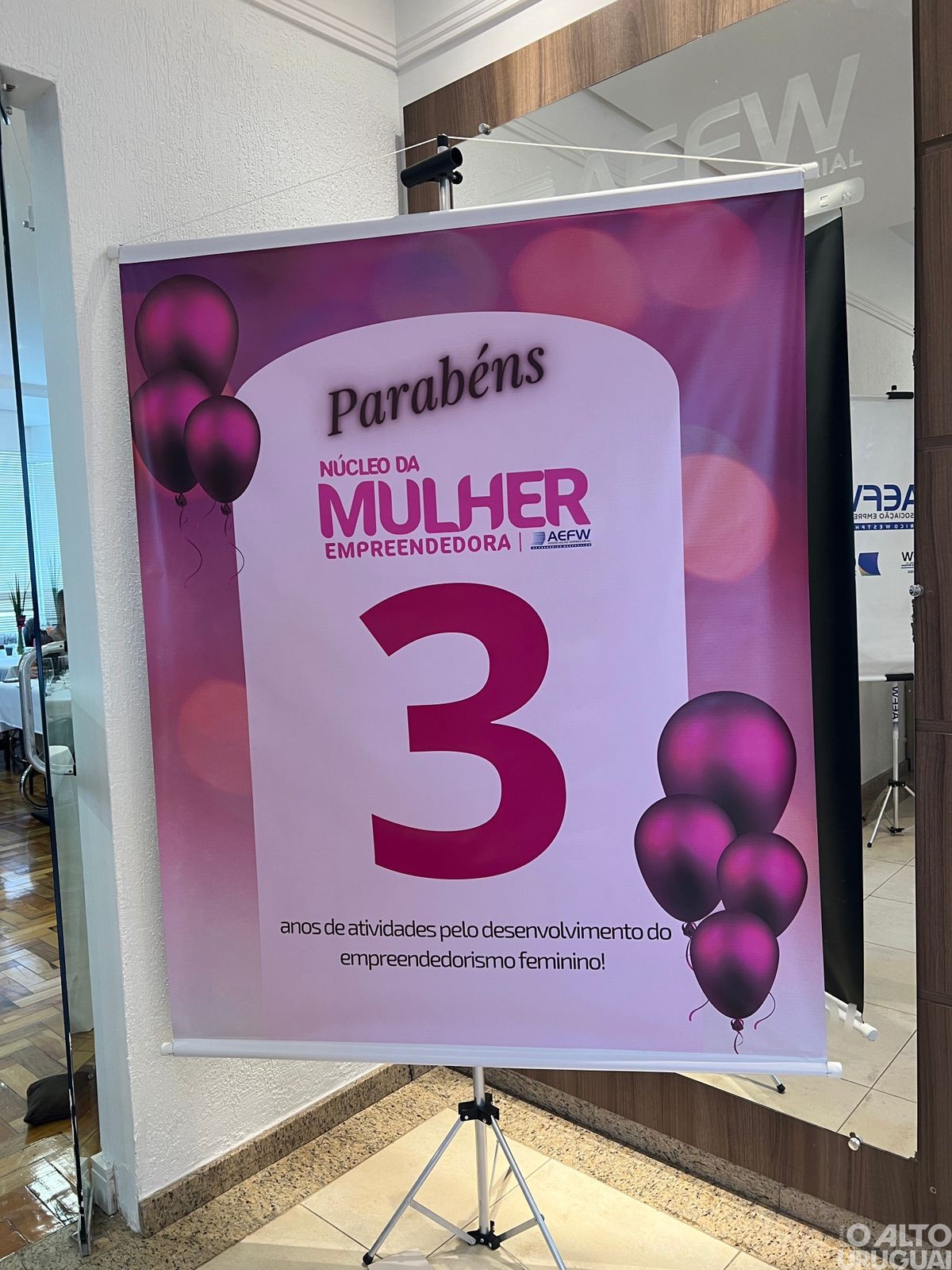 Liderança feminina é destaque na AEFW