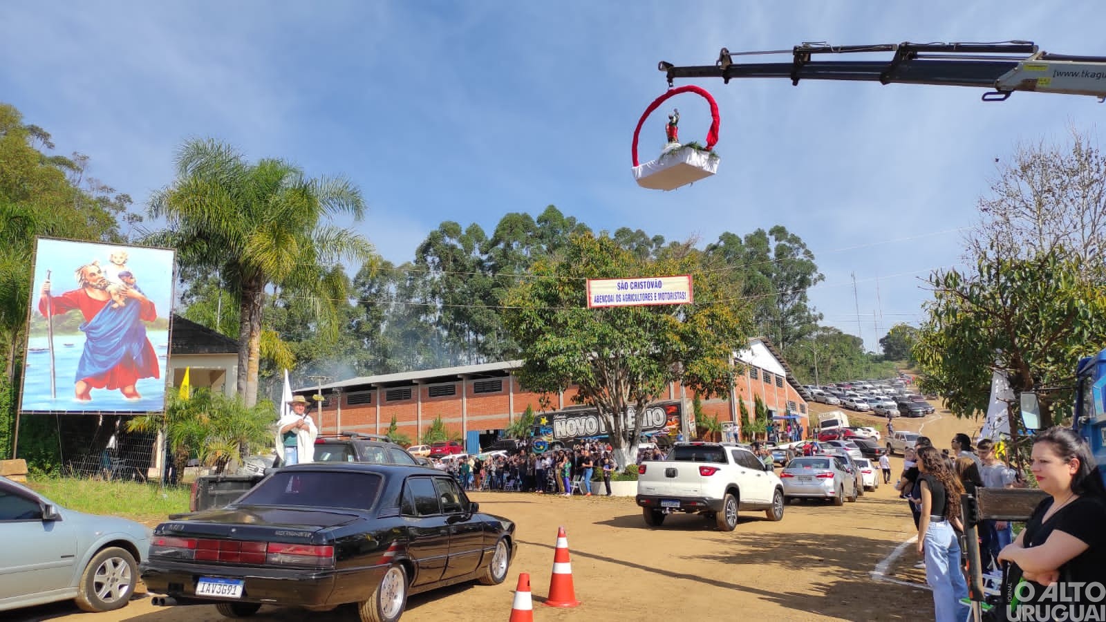 Rodeio Bonito celebra São Cristóvão com bênçãos aos colonos e motoristas