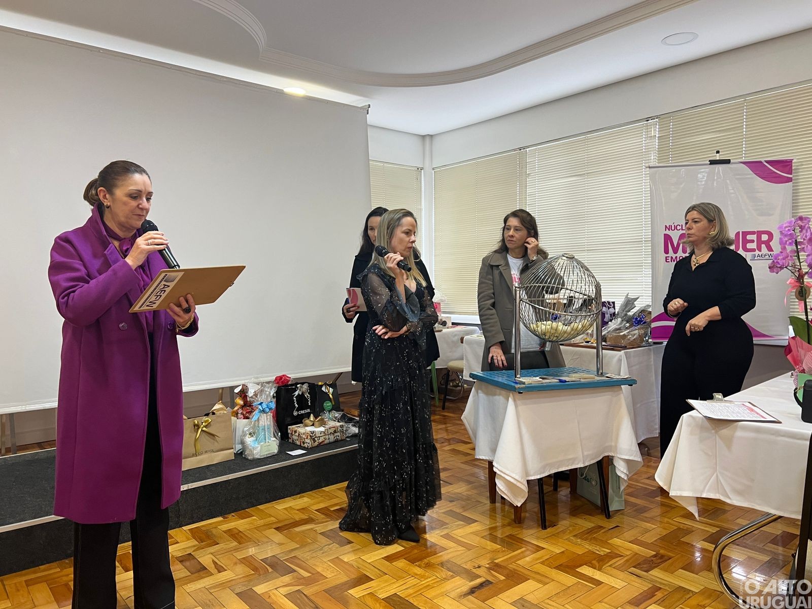 Liderança feminina é destaque na AEFW