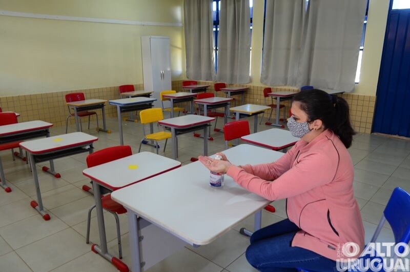 Escolas municipais de Seberi são preparadas para o retorno seguro das aulas