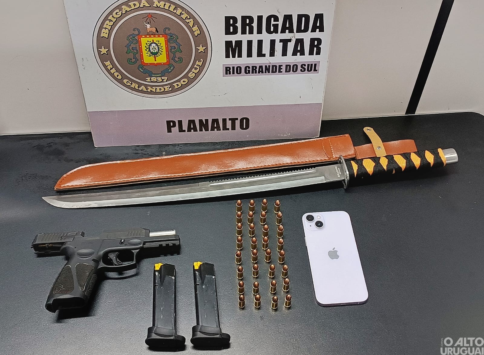 Homem é preso por porte ilegal de arma de fogo em Planalto