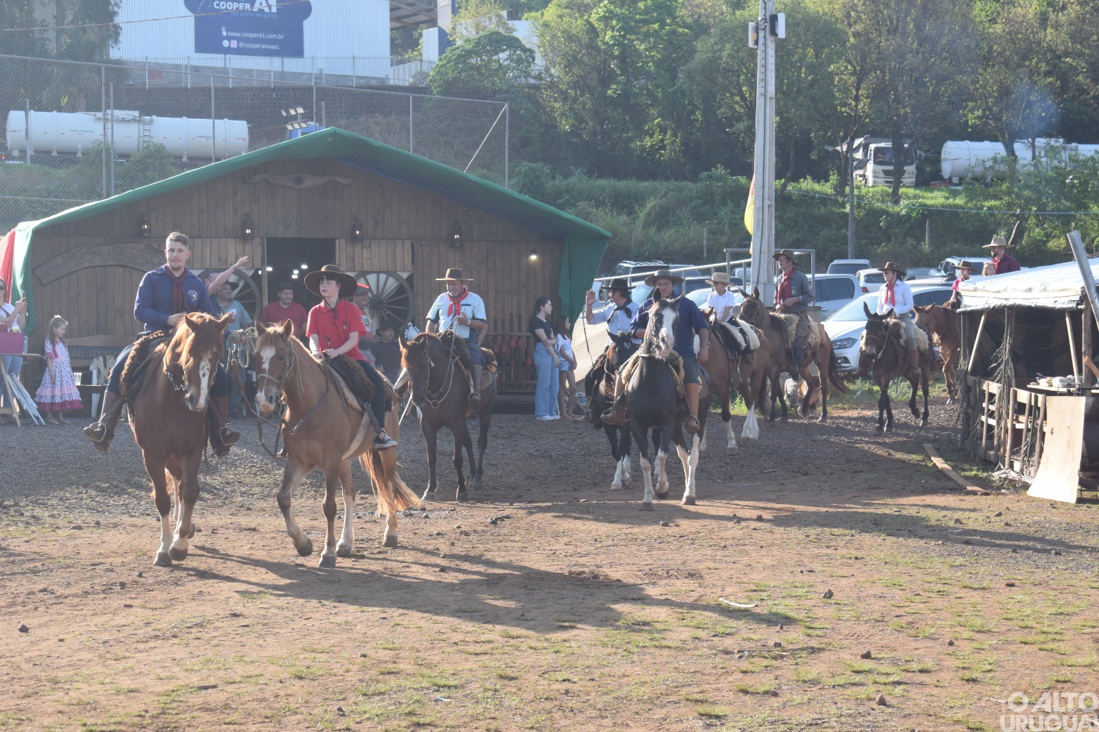 Desfile Farroupilha é realizado em FW