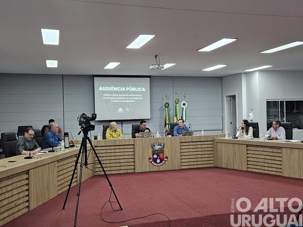Iluminação pública é tema de audiência em Frederico Westphalen