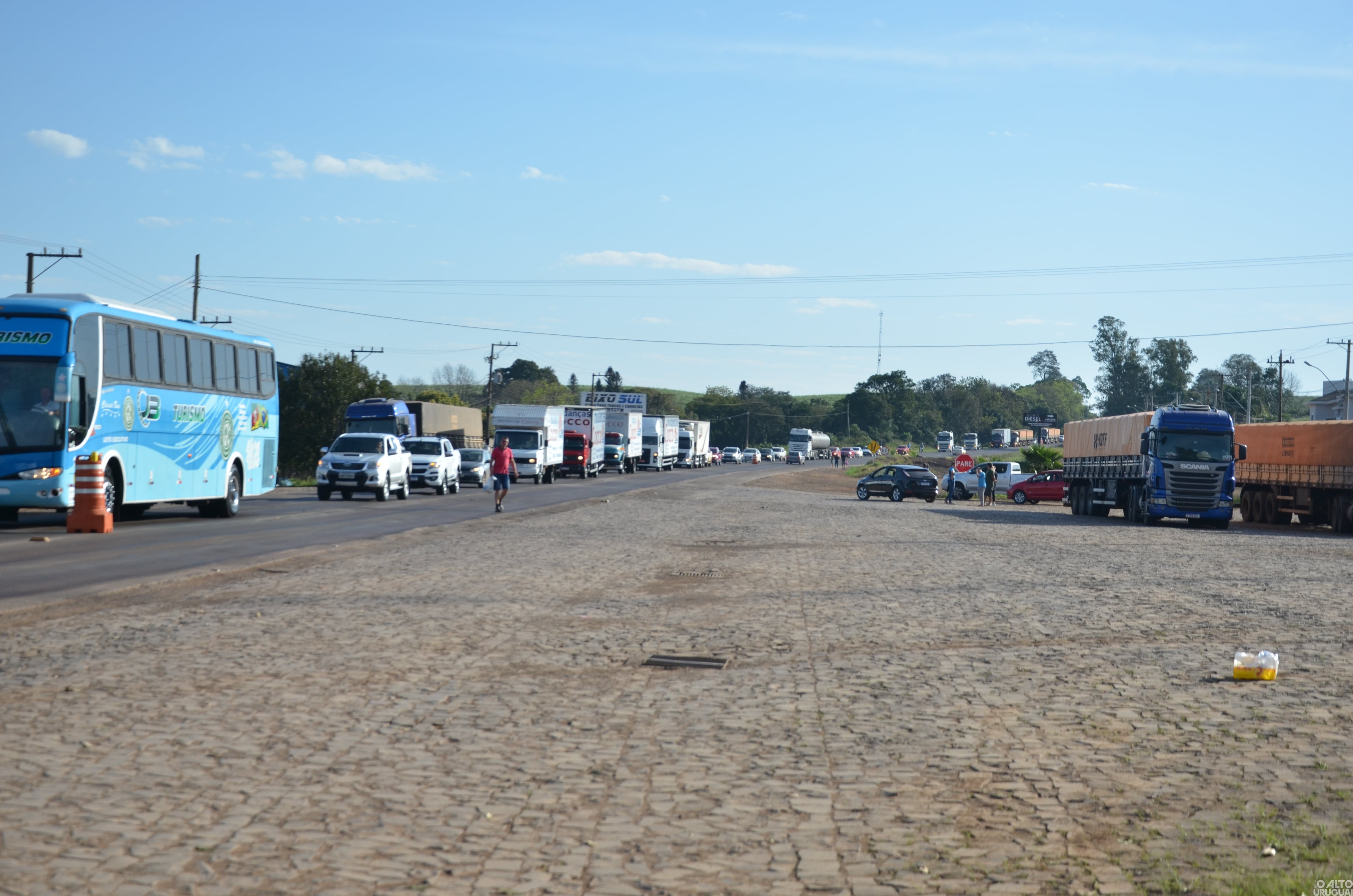 Carreata e missa celebram São Cristóvão e Dia do Colono e Motorista em FW