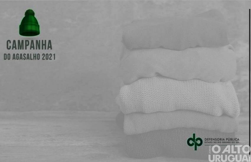 Defensorias Públicas de Rodeio Bonito e Seberi promovem Campanha do Agasalho