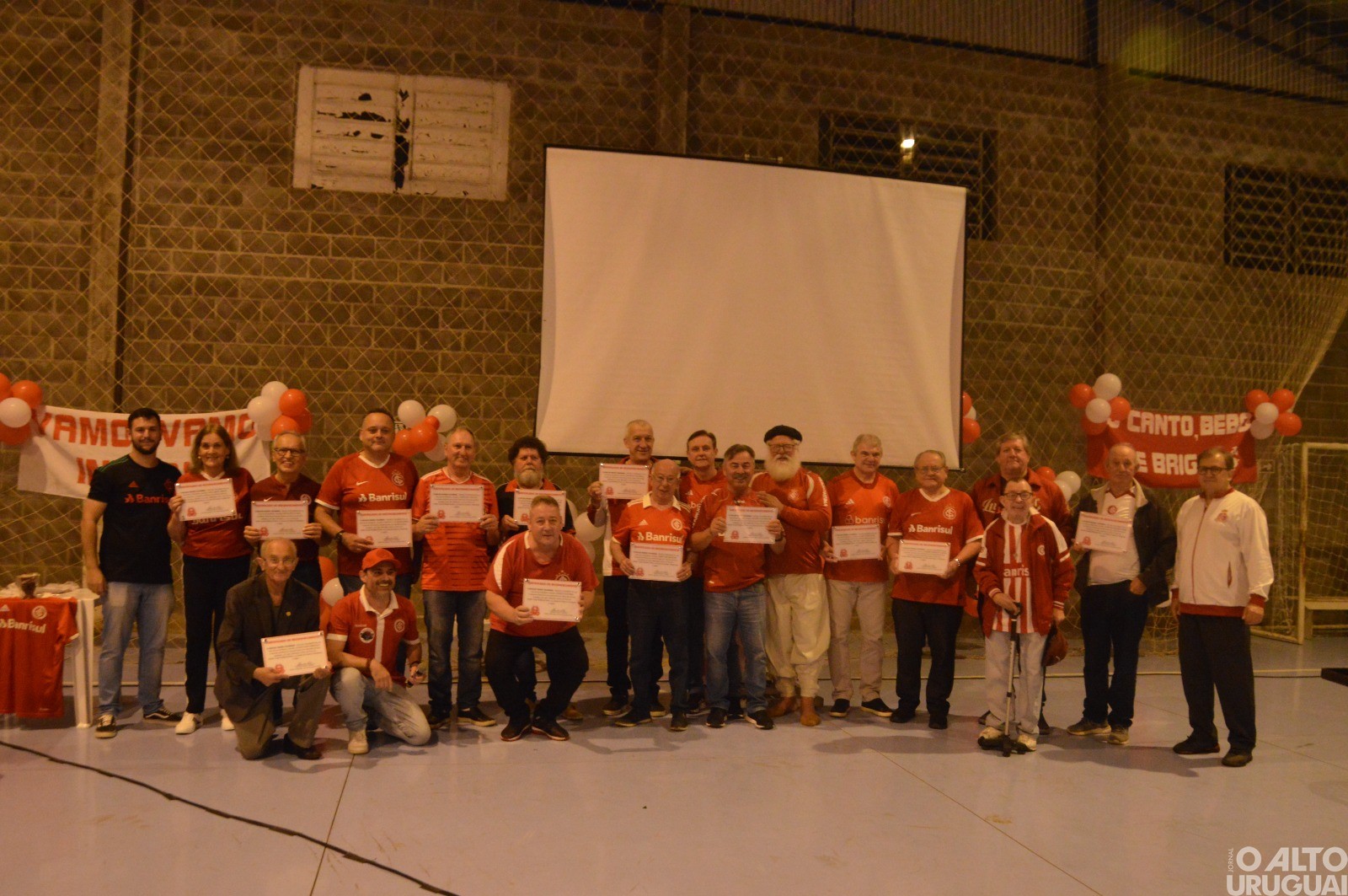 Jantar beneficente dos 17 anos do Núcleo Colorado reúne mais de 200 pessoas em FW