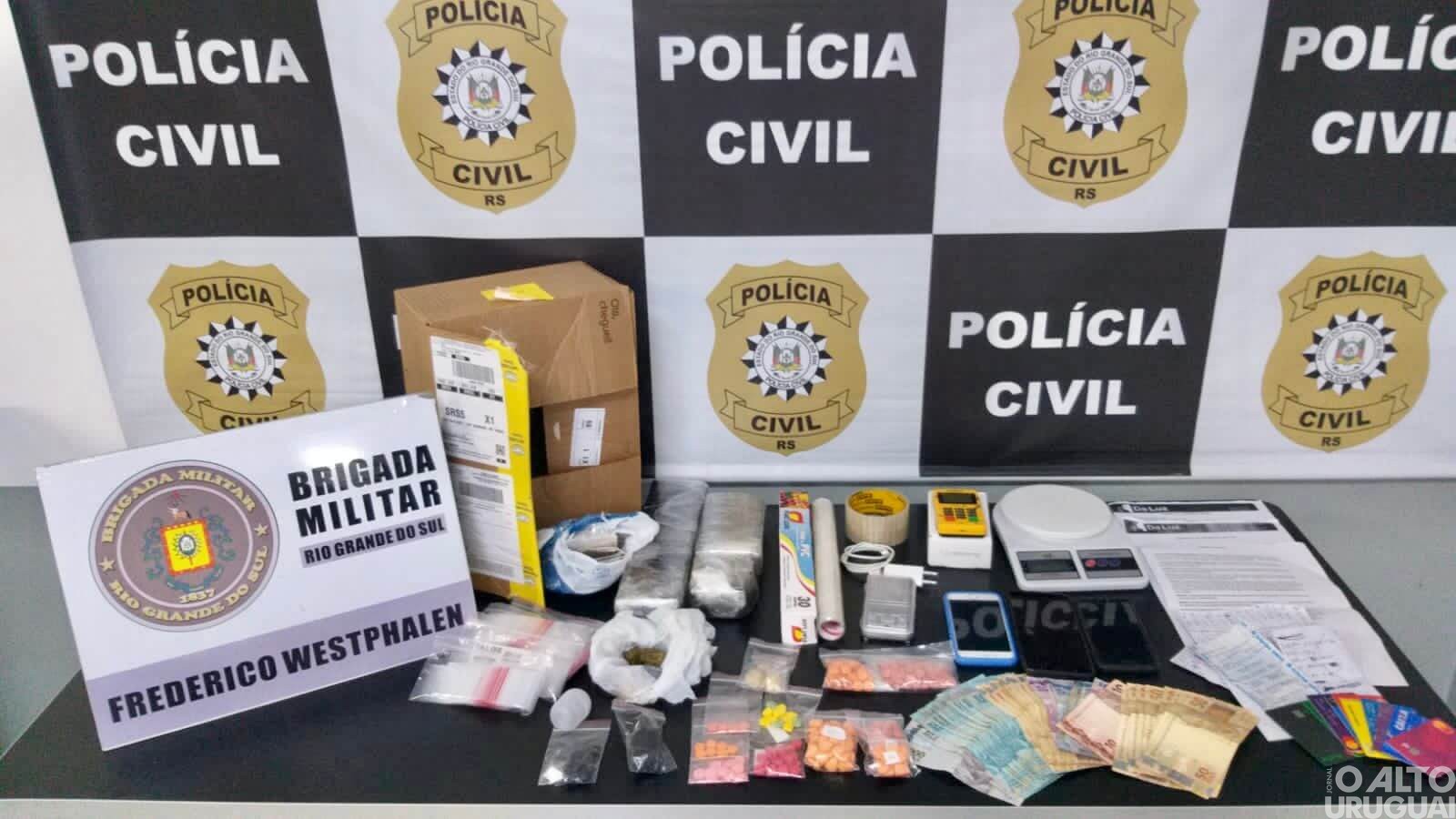 PC e BM cumprem mandados de busca e apreensão em Frederico Westphalen