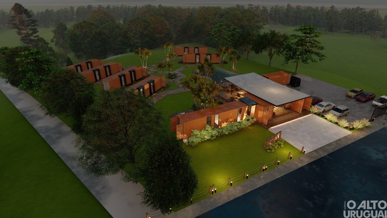 Pousada Container e Spa Mina Beer tem projeto lançado em Ametista do Sul