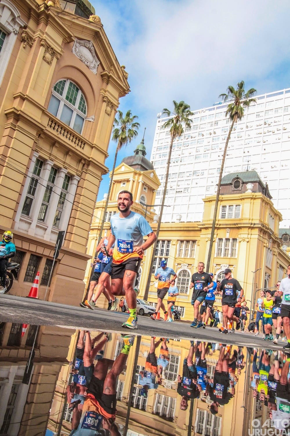 Atletas da região participam da Maratona Internacional de Porto Alegre