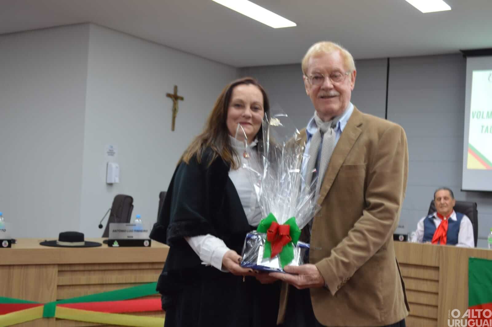 Tradicionalistas de Frederico Westphalen são homenageados pelo Poder Legislativo