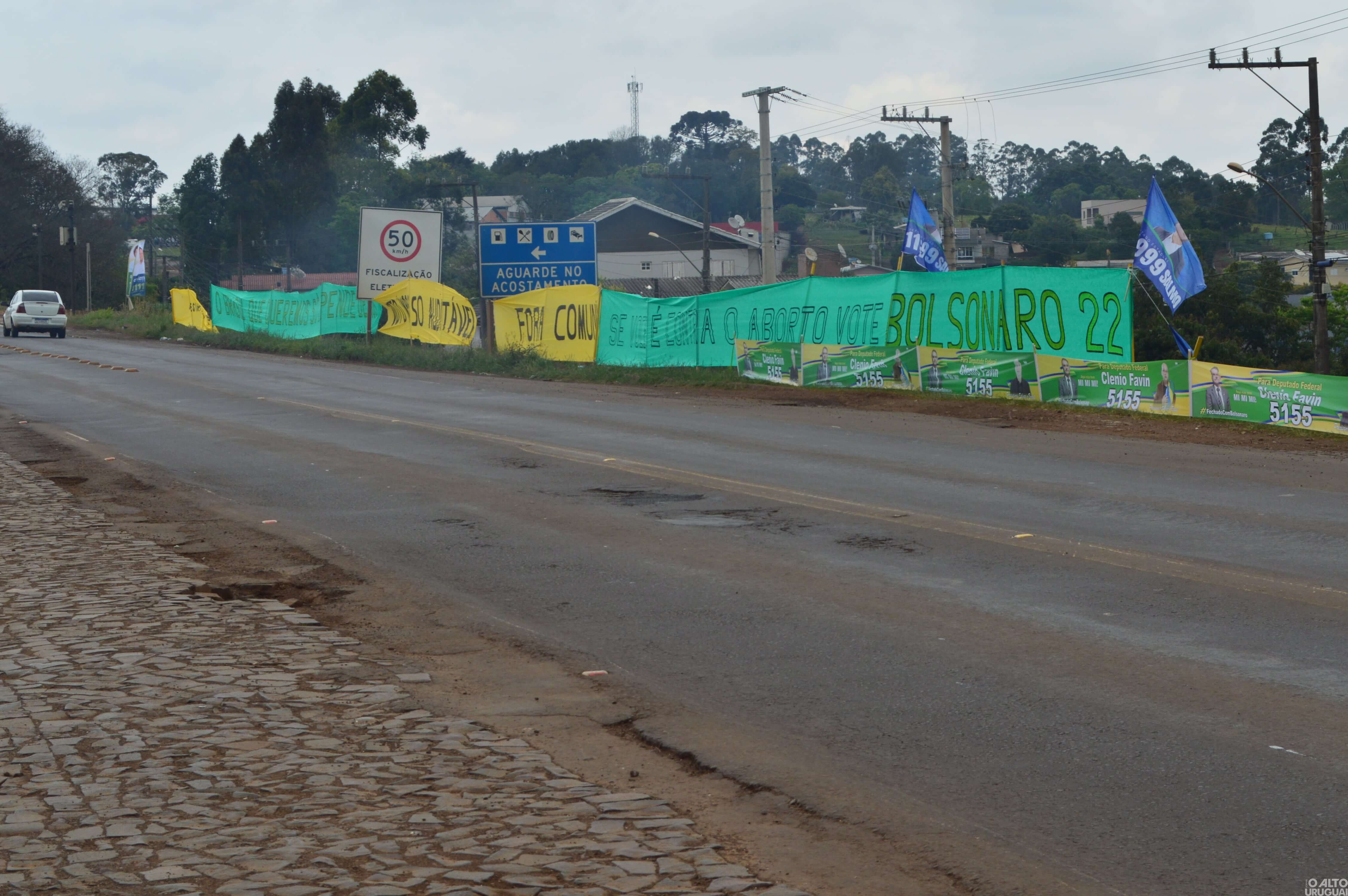 Atos a favor de Bolsonaro acontecem em FW