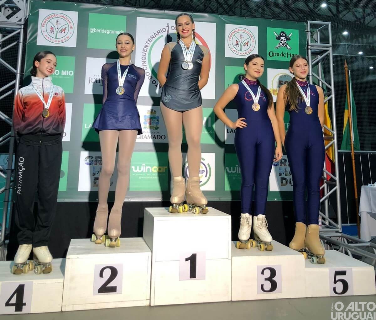 Magia da Patinação é destaque no Campeonato Gaúcho