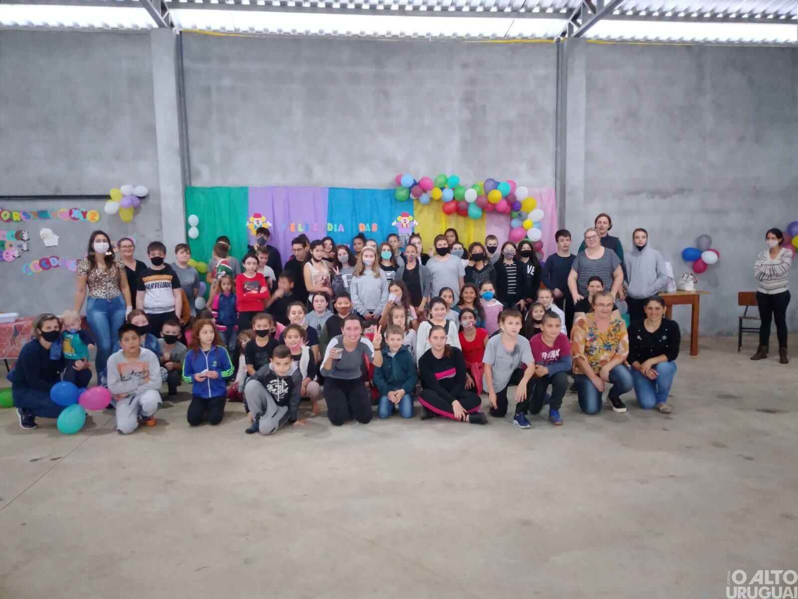 Comunidade do bairro São Francisco de Paula promove ação com crianças