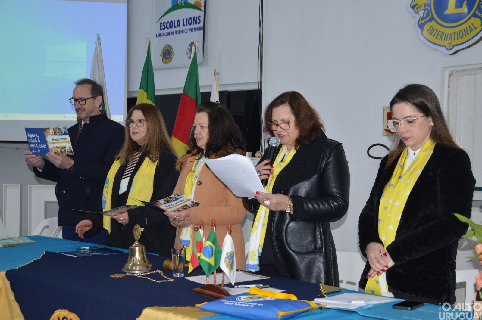 Diretoria do Lions Clube de FW toma posse