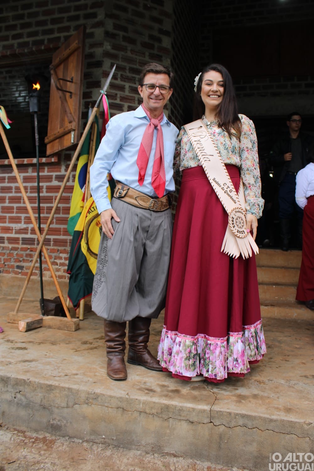 Centelha da Chama Crioula chega a Frederico Westphalen