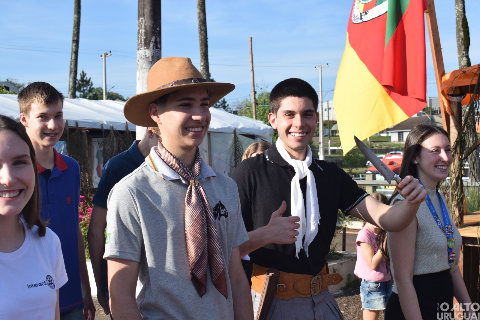 Desfile Farroupilha é realizado em FW