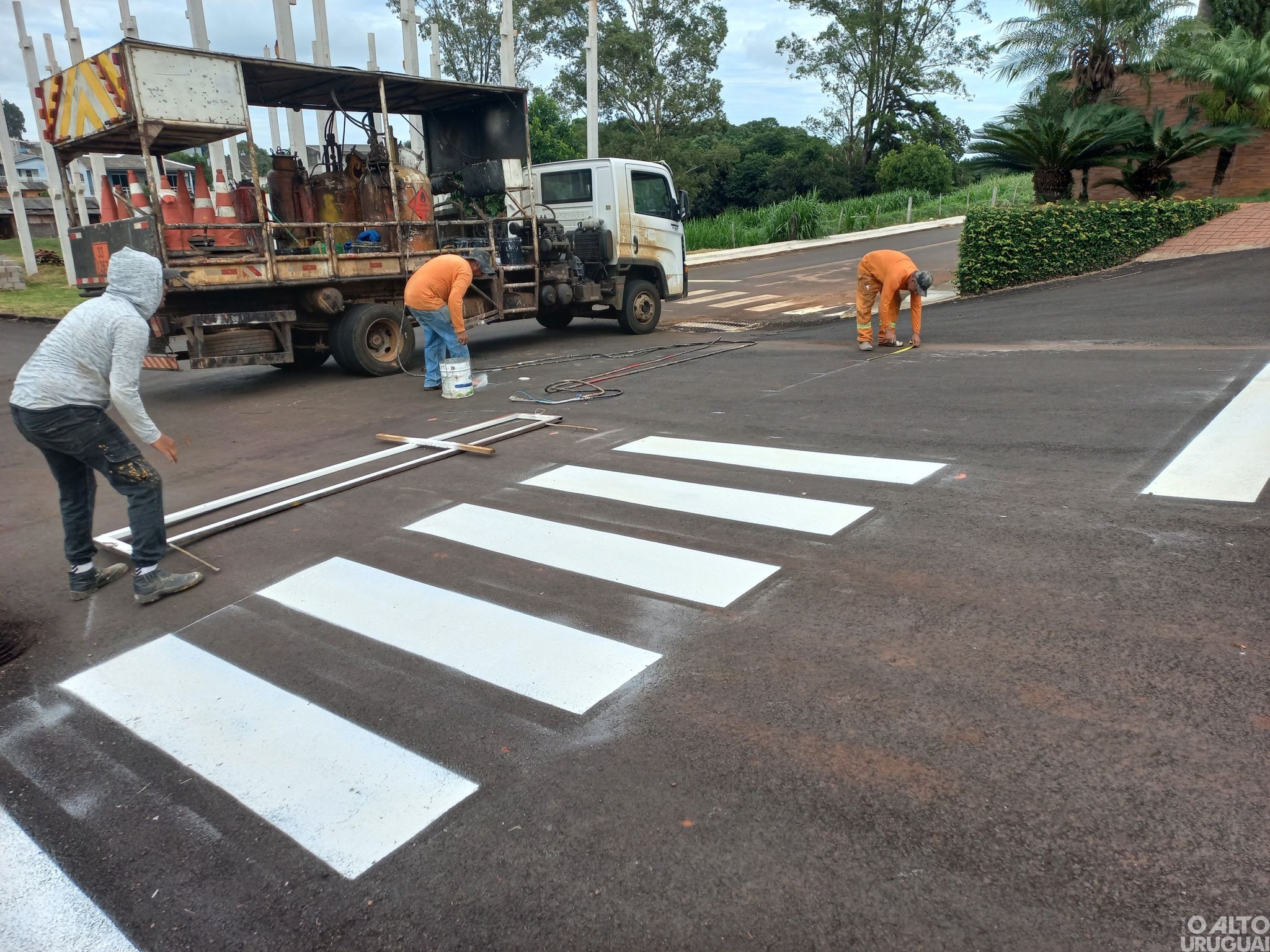 Boa Vista das Missões recebe sinalização em vias asfaltadas