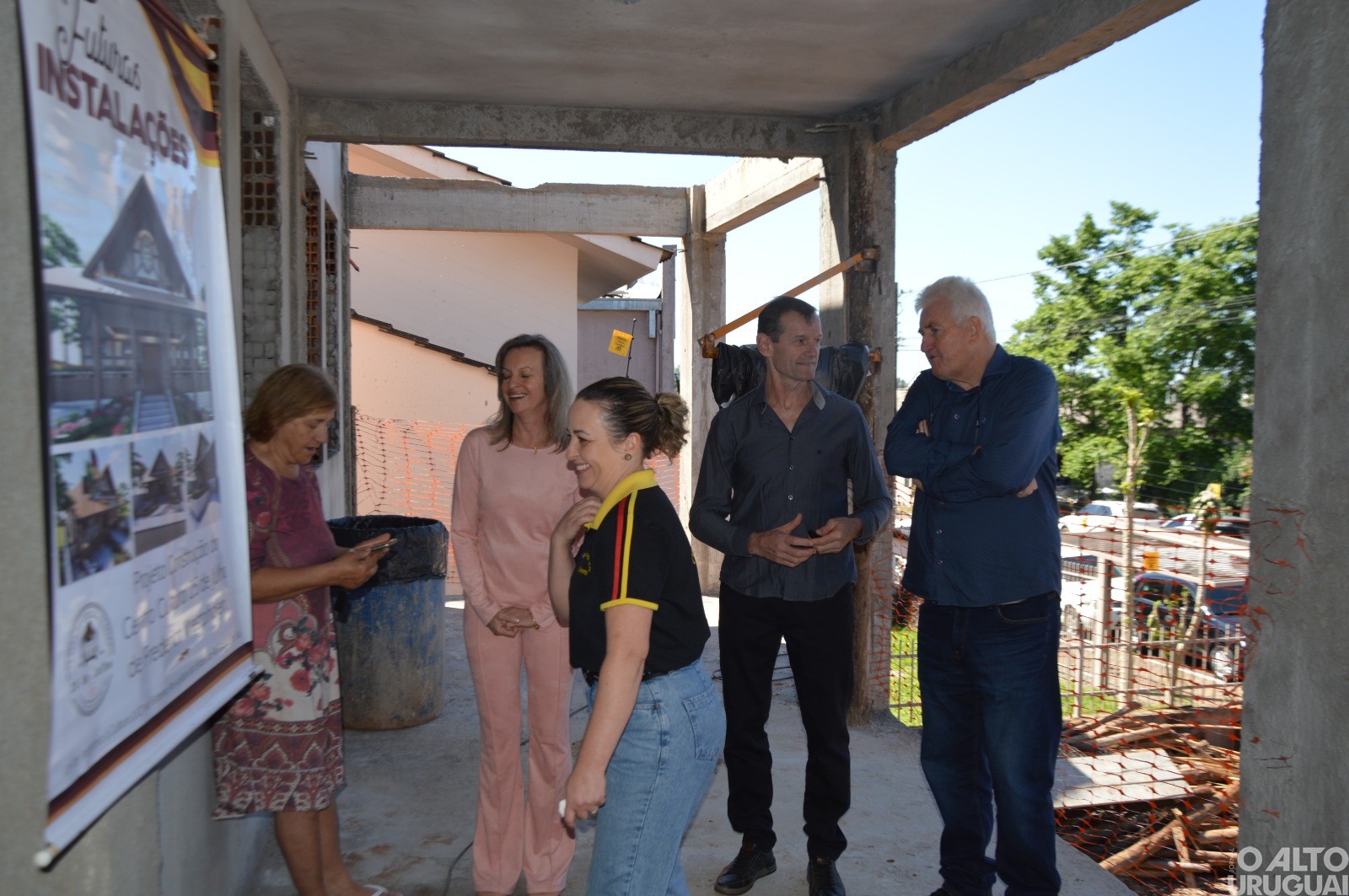 Centro Cultural 25 de Julho recebe convidados em sua futura sede