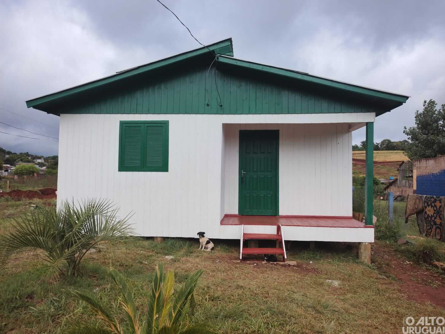 Administração de Palmeira das Missões entrega casa no bairro Paraíso