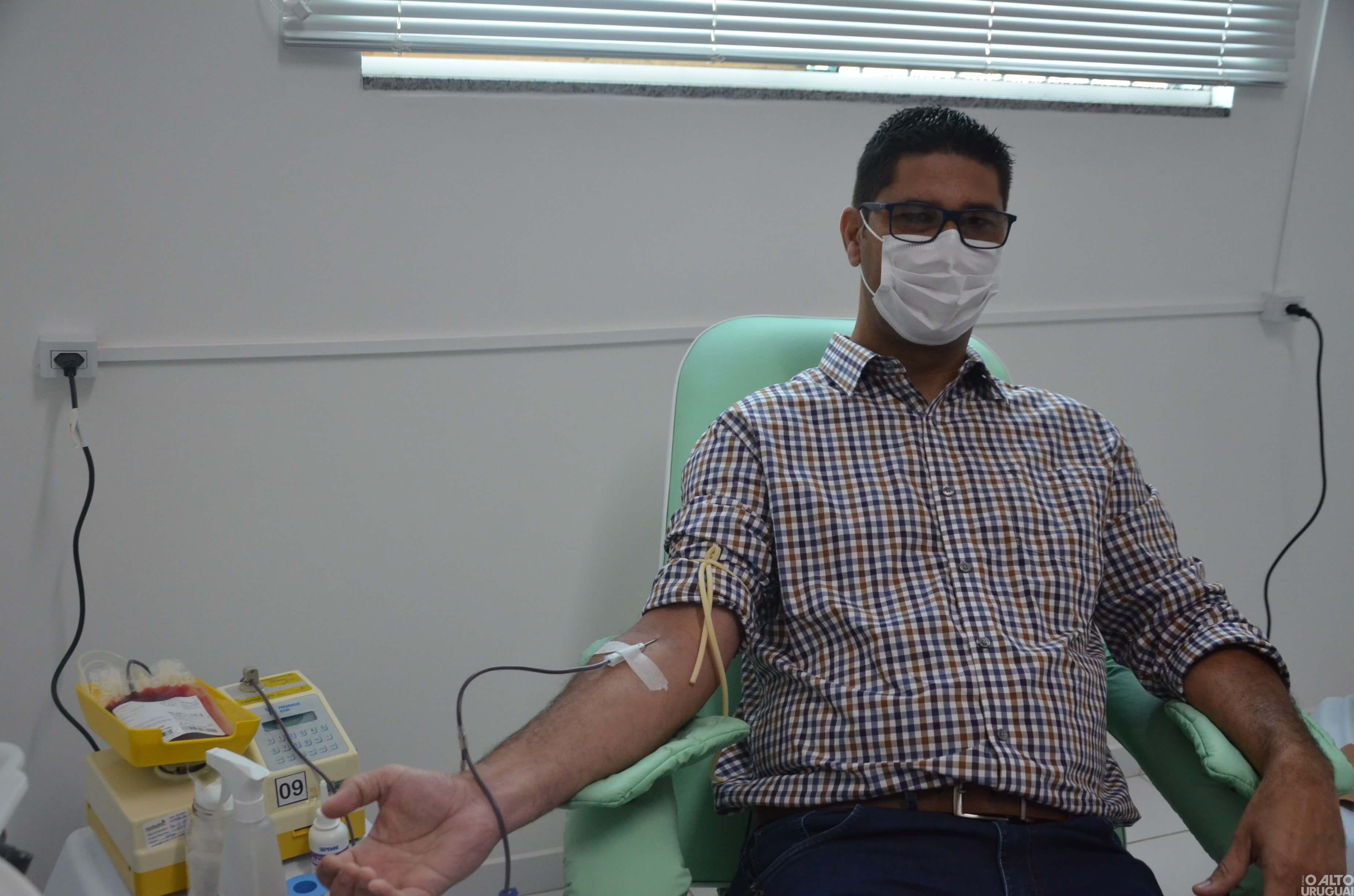 Solenidade marca começo das atividades do Posto de Coleta de Sangue em FW