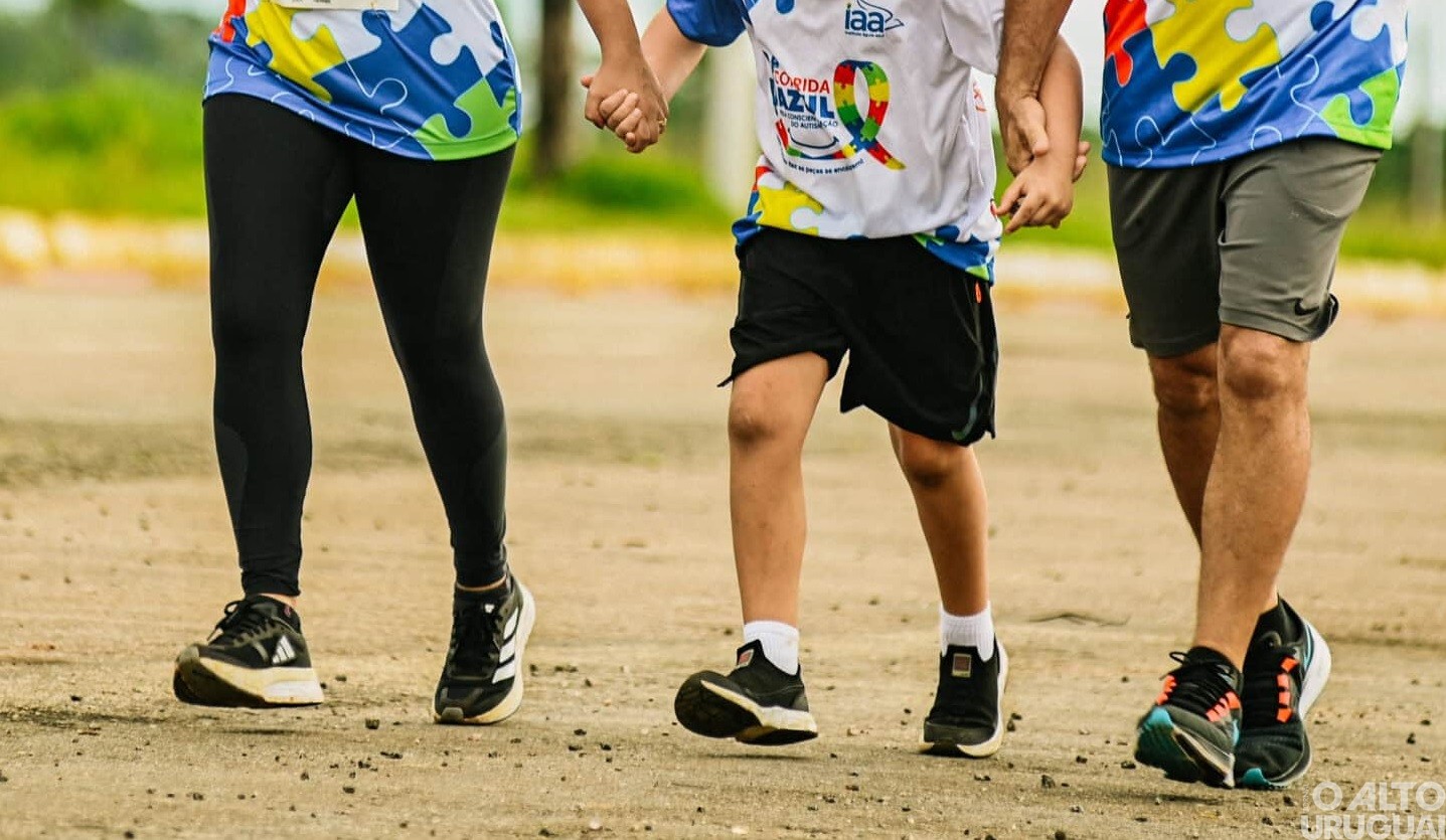 Corrida promove conscientização sobre o autismo