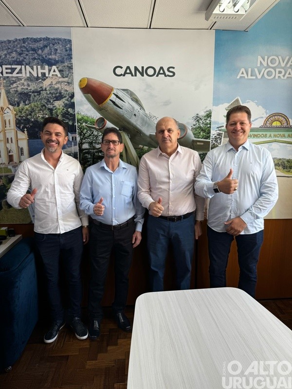 Prefeito de Rodeio Bonito cumpre agenda na capital do Estado