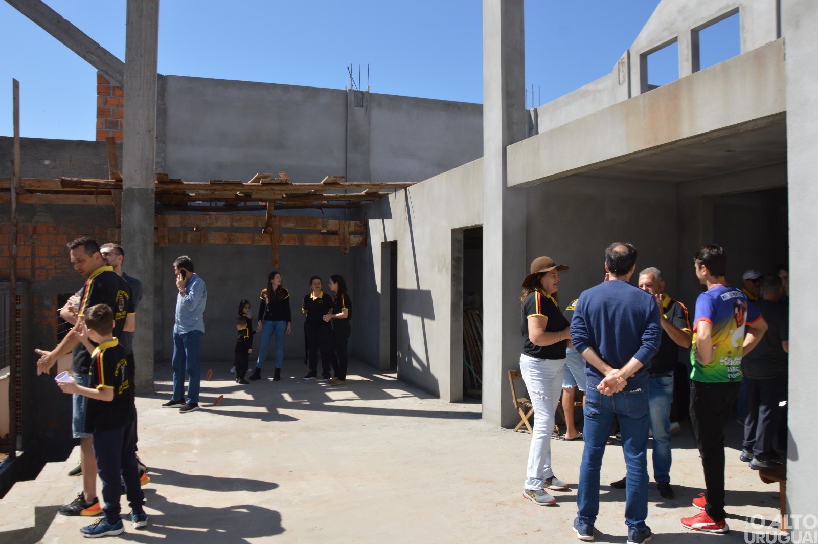 Centro Cultural 25 de Julho recebe convidados em sua futura sede