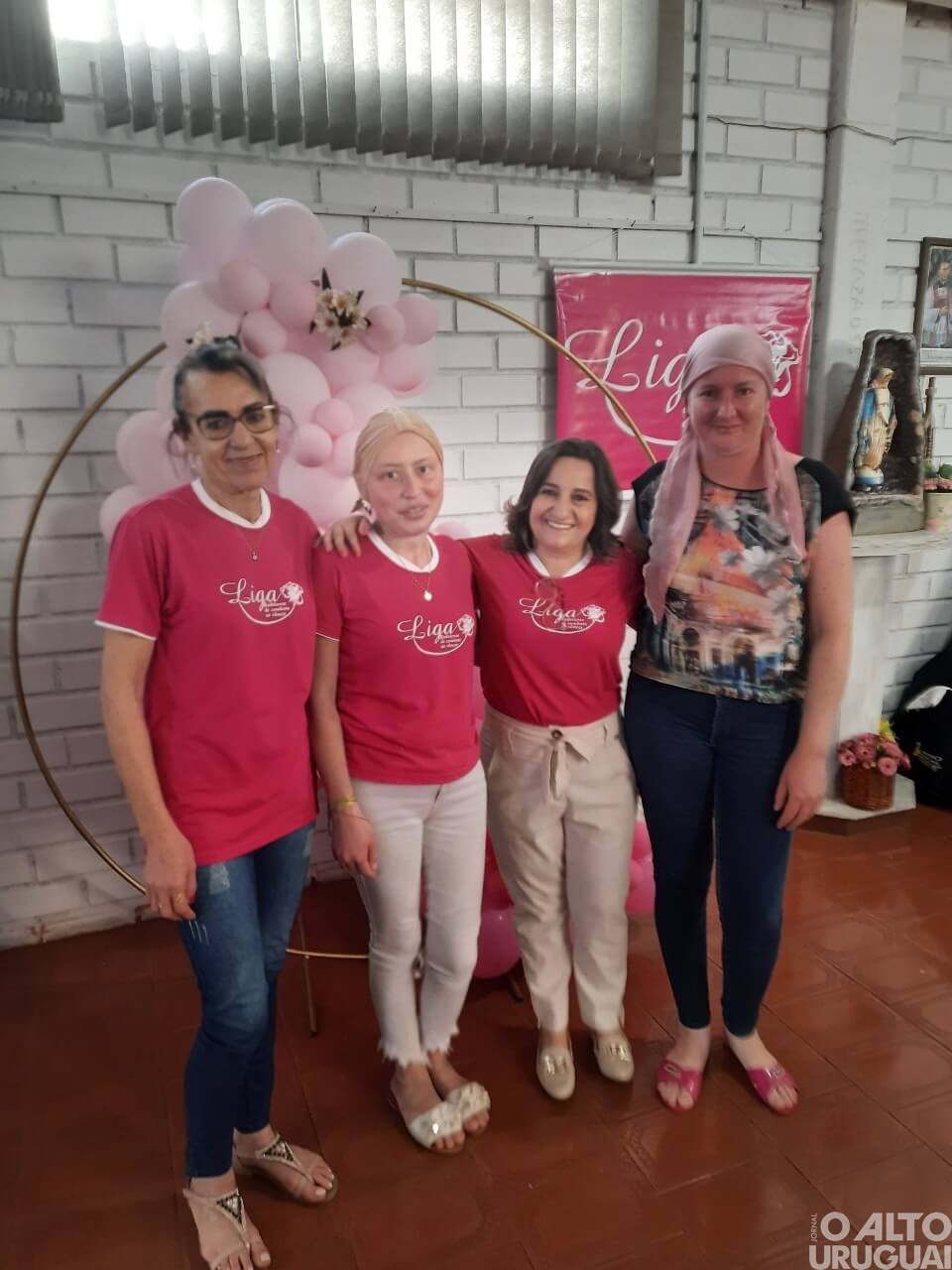 Chá da Liga reúne mulheres em Rodeio Bonito