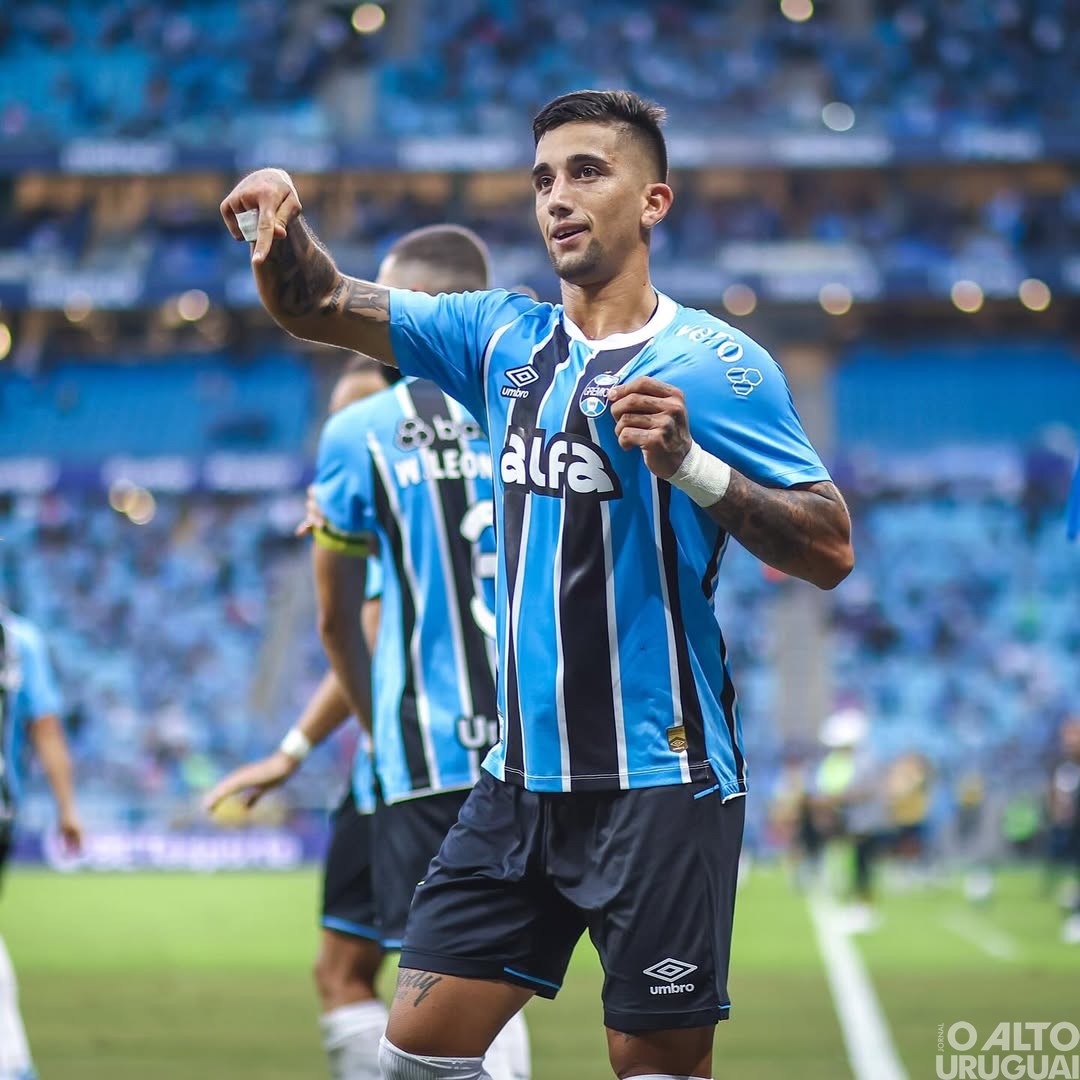 Grêmio vence Santos na Arena e se afasta do Z4