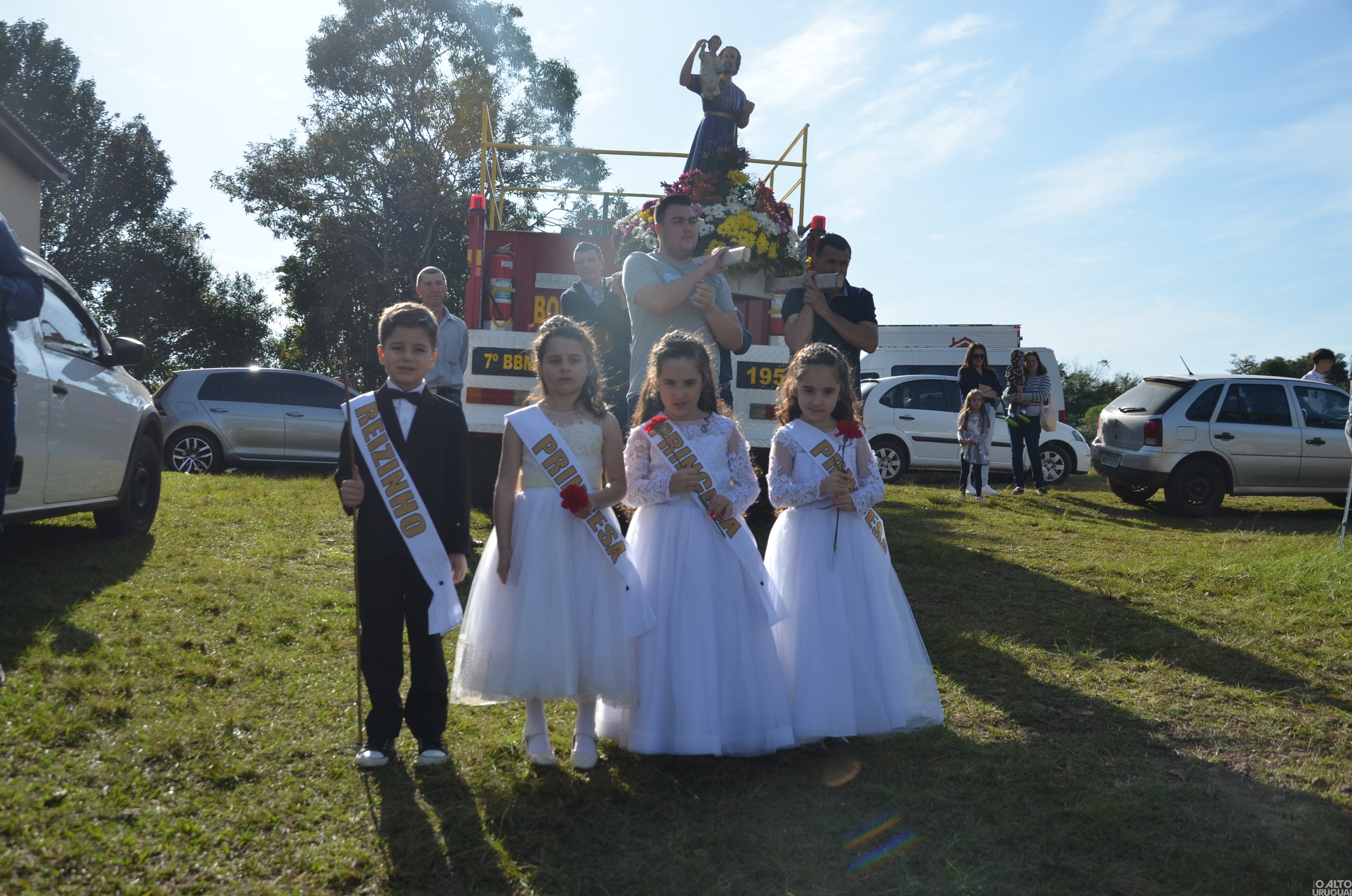 Carreata e missa celebram São Cristóvão e Dia do Colono e Motorista em FW
