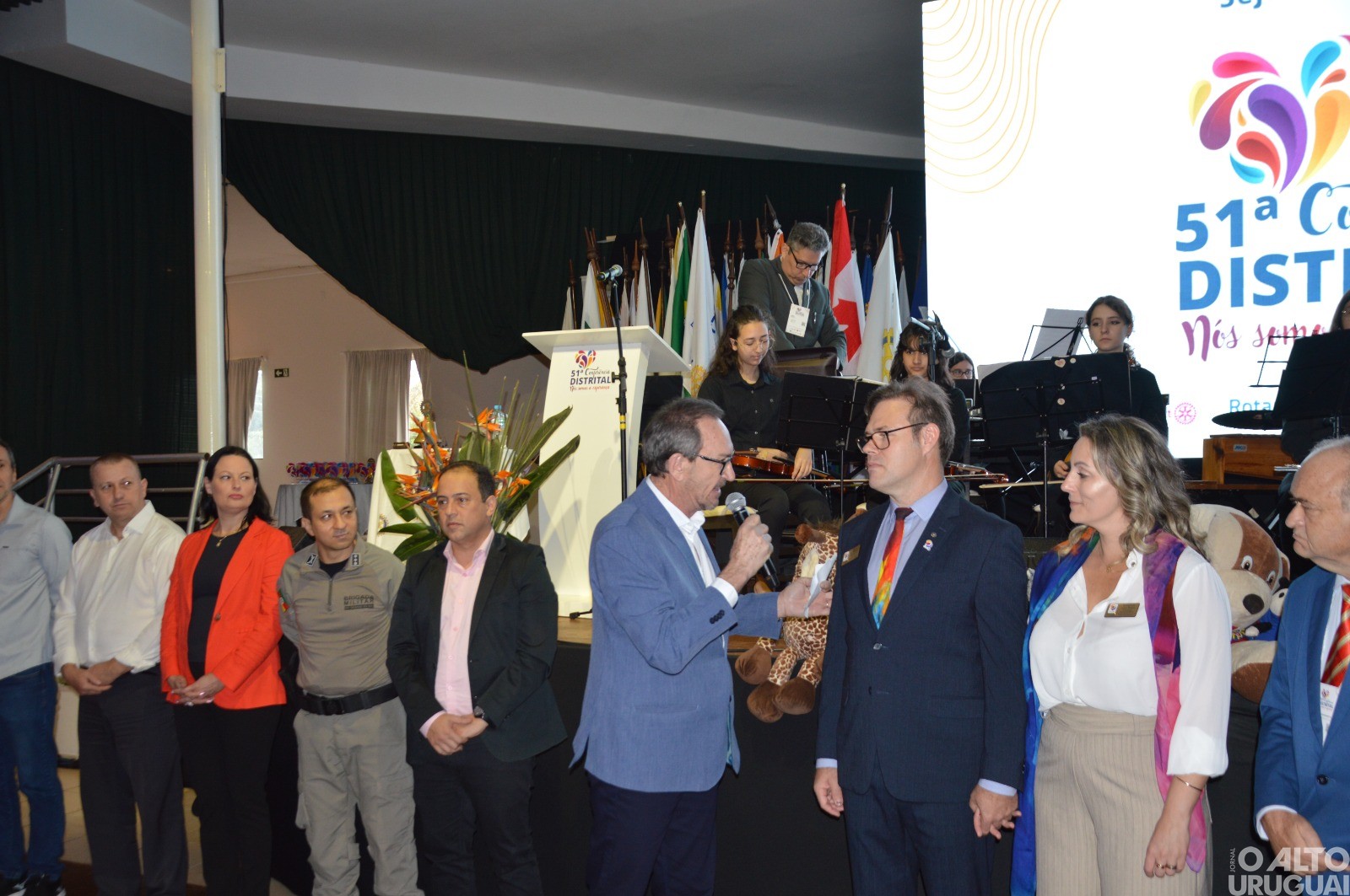 Mais de 300 pessoas participam da 51ª Conferência Distrital do Rotary em FW