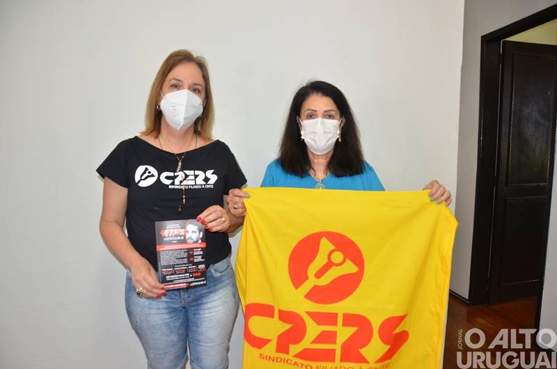 Representantes da direção central do Cpers/Sindicato visitam a região