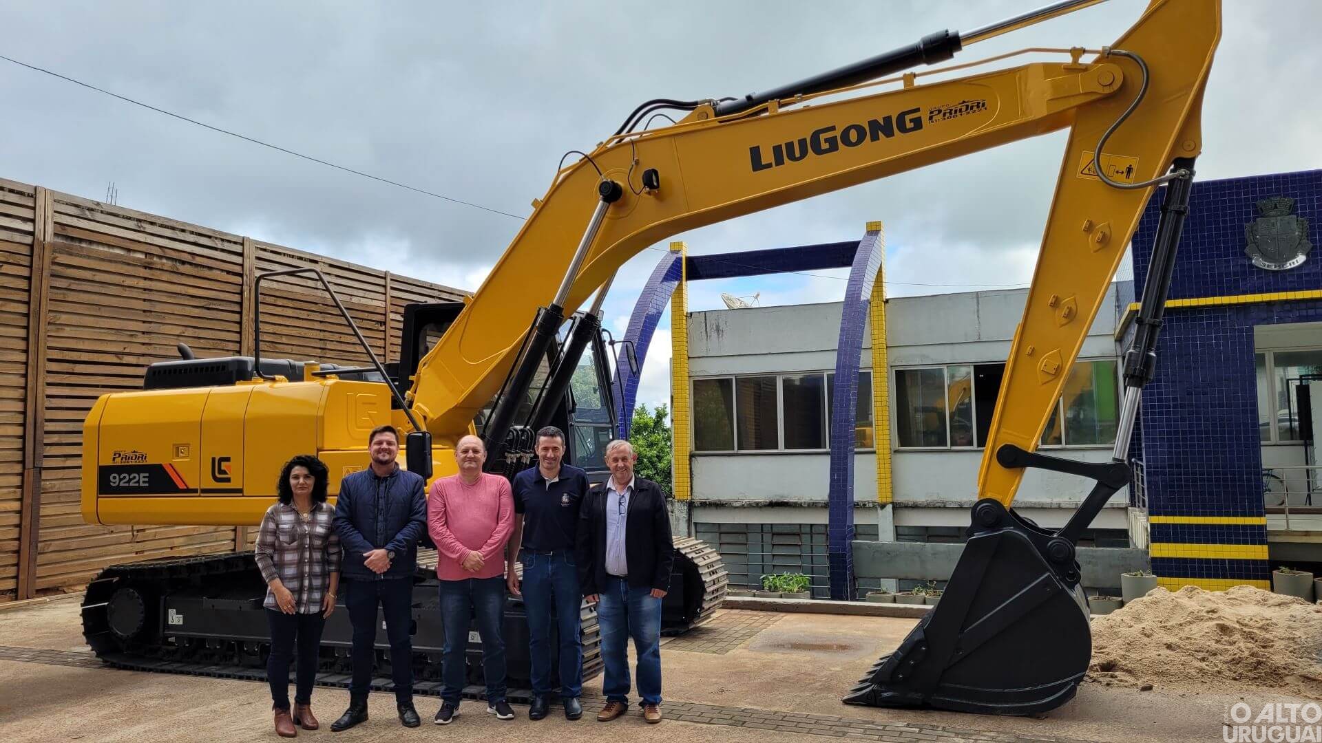 Município de Seberi é contemplado com escavadeira hidráulica